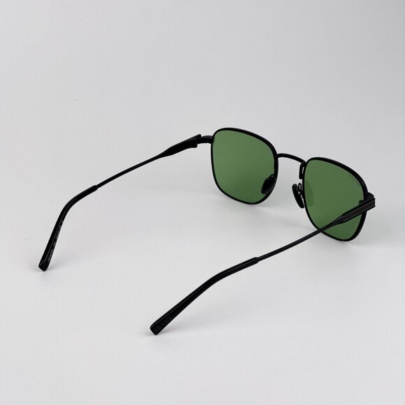 Gucci GG1876S 004 Sunglasses – Black Metal Square Frame with Green Lenses main image 9